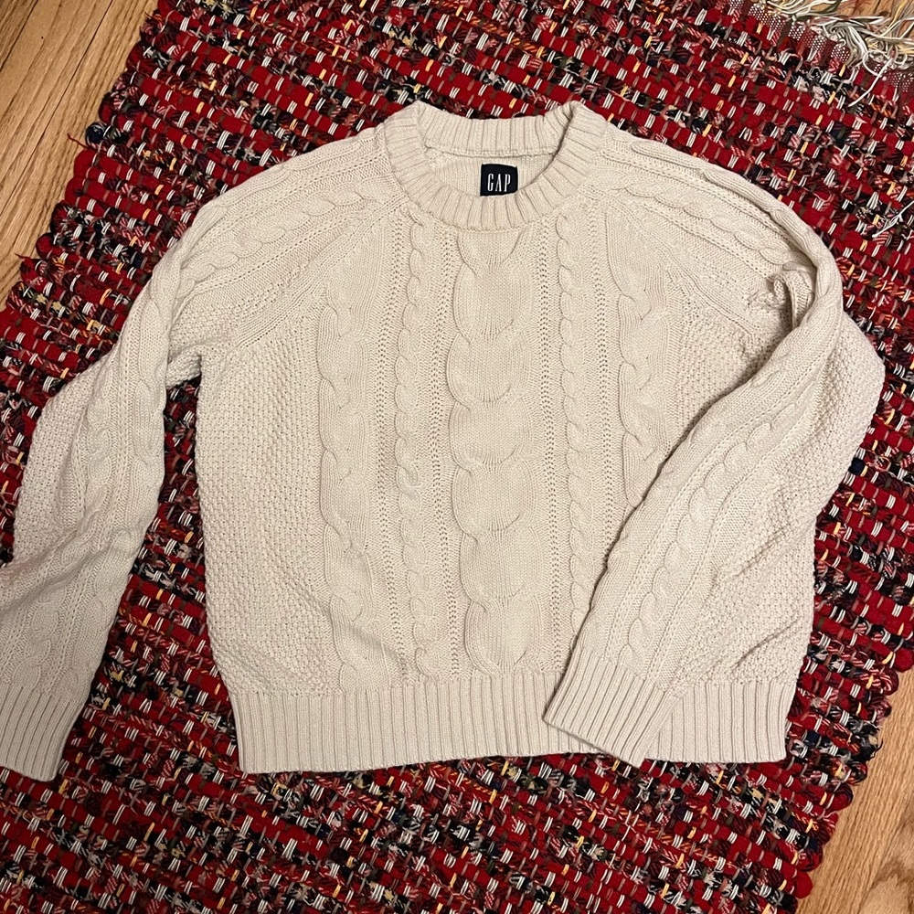 Gap 100% Cotton Cable Knit Sweater